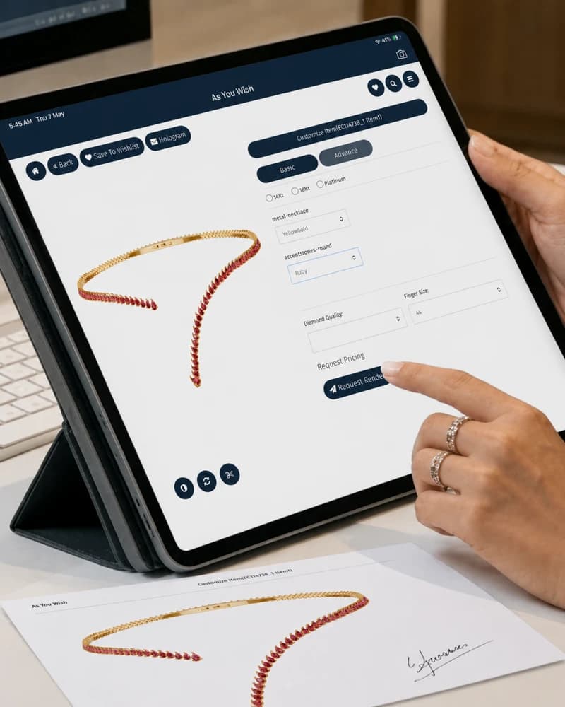 CAD jewellery design